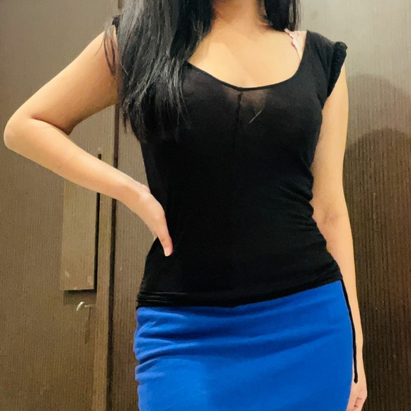 MANGO black tee - Picture 5 of 5